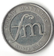 First Majestic Silver - 1 Ounce Fine Silver