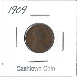 1909 Lincoln Wheat Cent