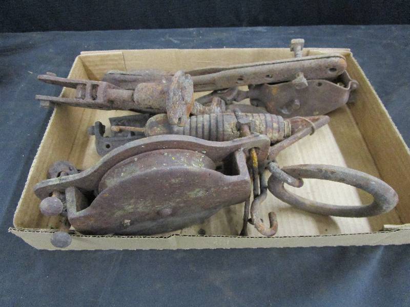 Various Pulleys and Old Bit and Misc