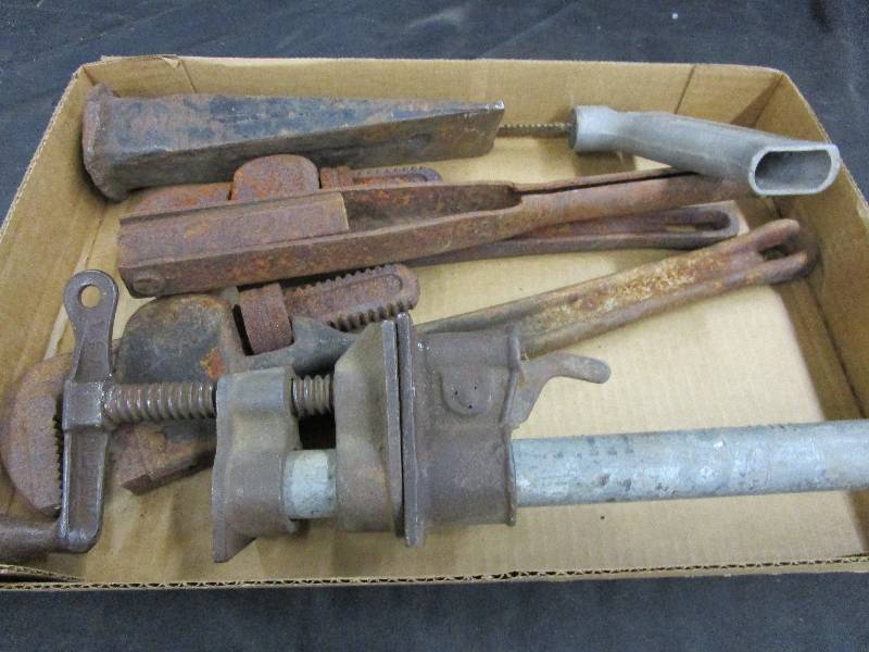 Rusty Old Pipe Wrenches