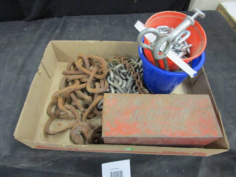 Chains, Pieces of chains, Hitch Pin and Various Ends
