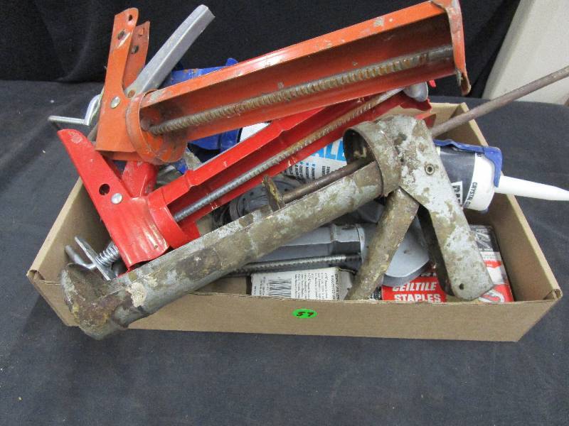 Calking Guns, Staplers, Staples
