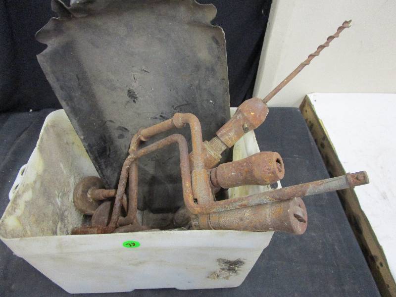 Rustic Old Hand Drills