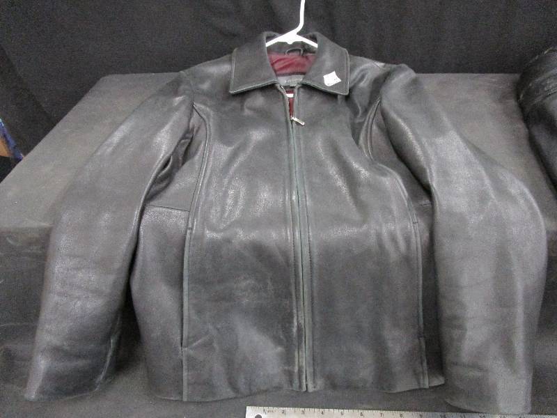 Womens Large Liz Claiborne Leather dress Jacket