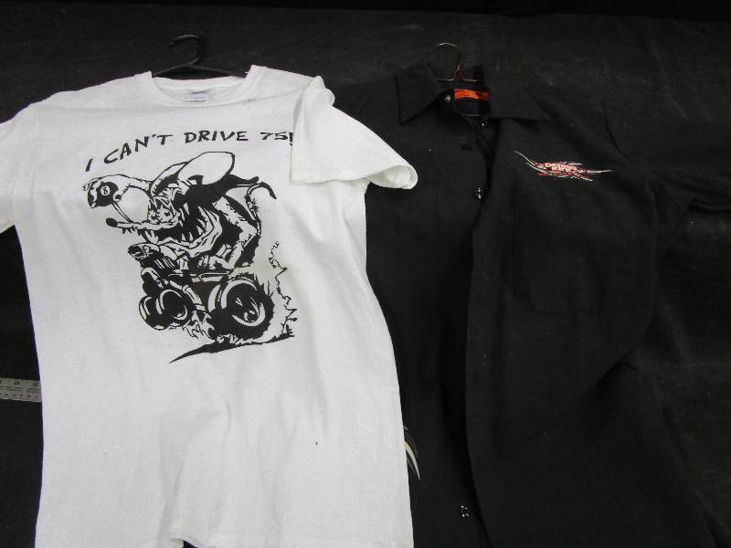 (RATFINK) T-shirt  Small Dennis Kirk Shirt