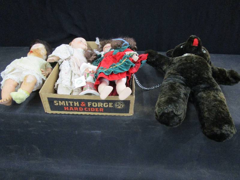 Old Dolls and Bear