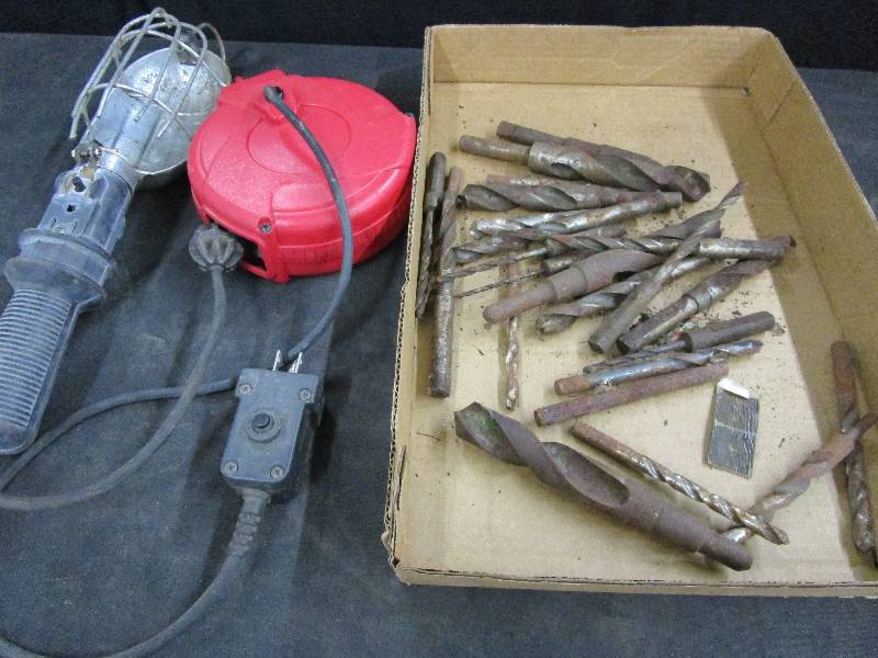 Trouble Light with Long Chord  and Drill Bits