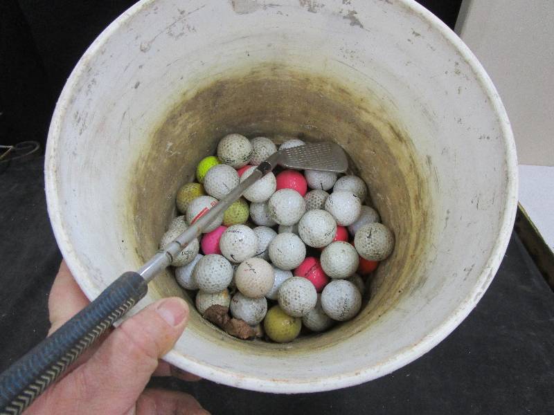 Golf Balls and Min Golf Club