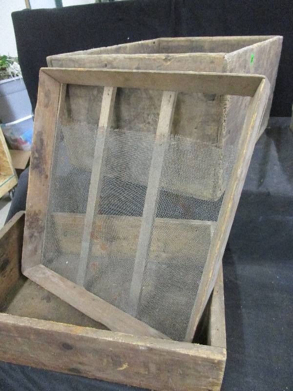 Various Wooden Old Boxes