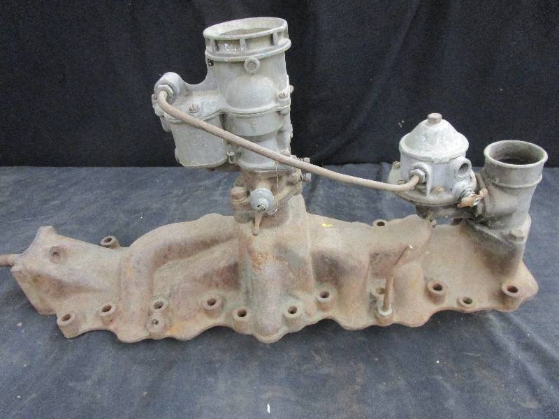 Flat Head intake for V-8