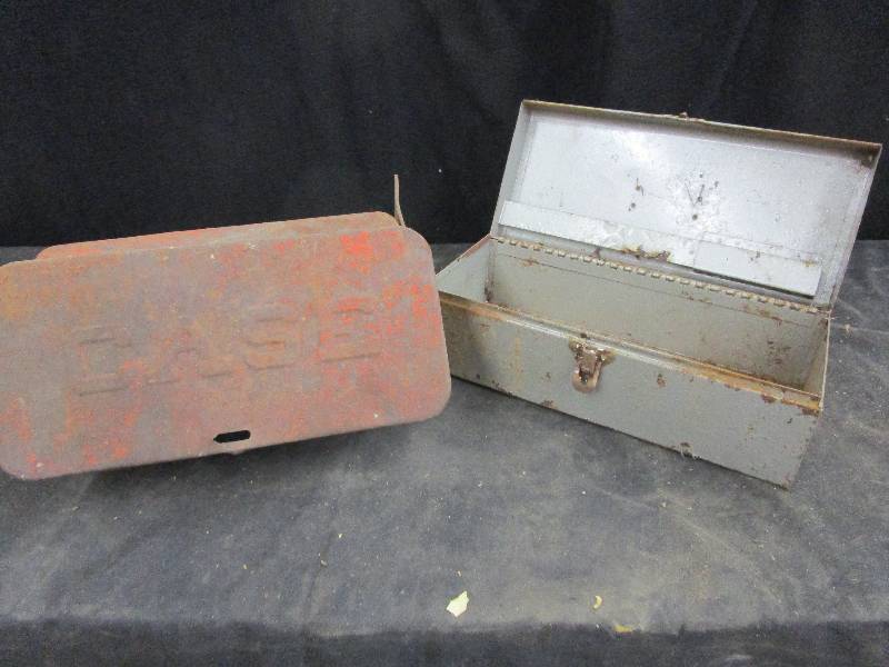 2-Tool Boxes one is Case