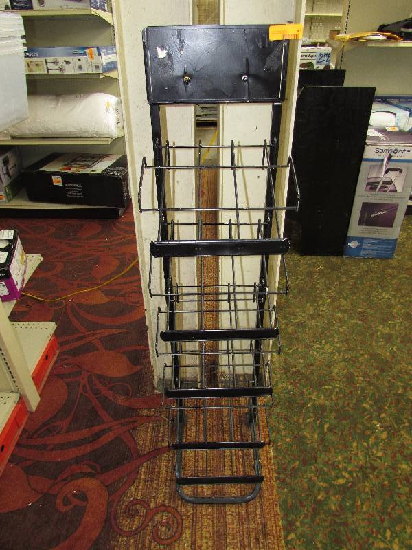 lot 361 image: MAGAZINE OR BROCHURE DISPLAY RACK