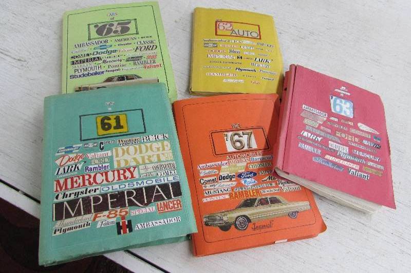 lot 408 image: SCRAP BOOKS, VEHICLES FROM THE EARLY 60S