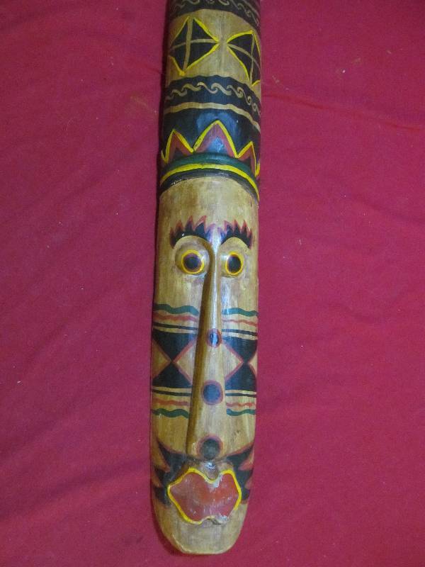 lot 2 image: Indonesian wall art