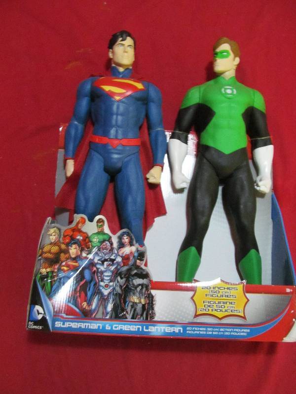 lot 51 image: DC comics action figures