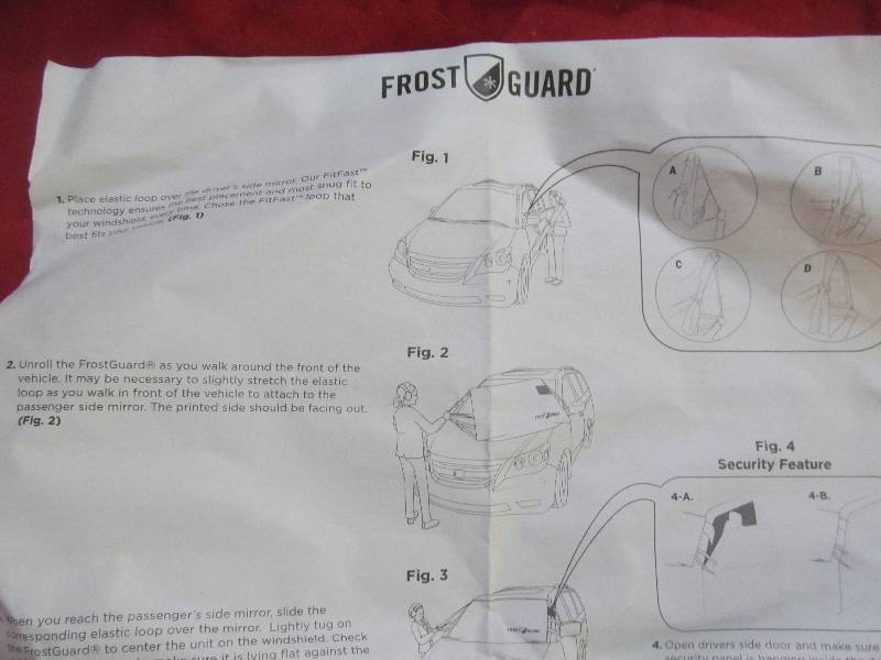 lot 61 image: Frost guard