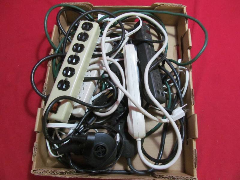 lot 77 image: power surge protectors