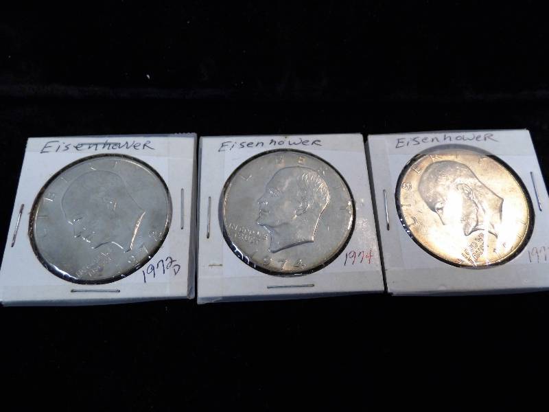 Ike Dollars - Lot of 3