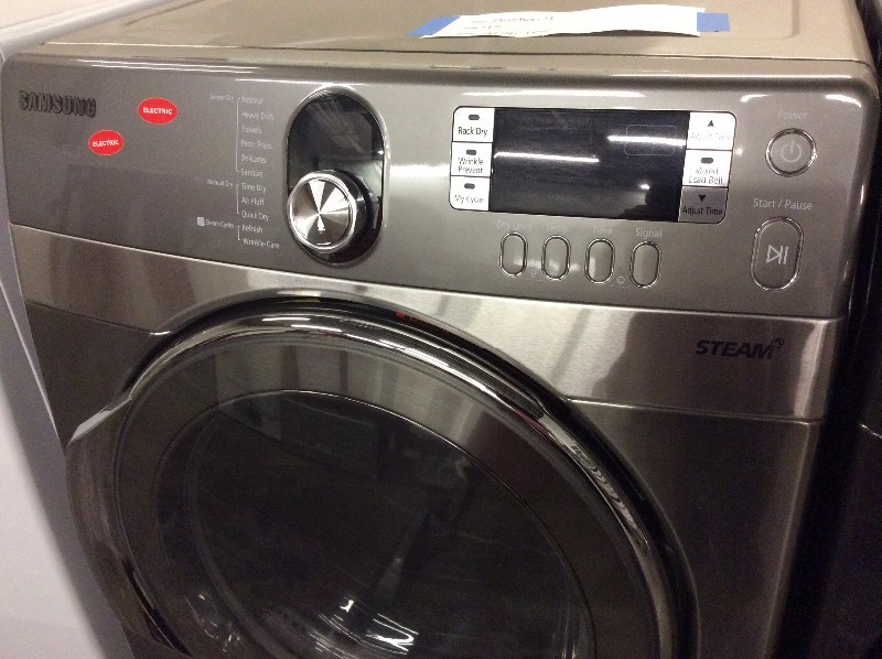 lot 45 image: Samsung Platinum Front Load Electric Dryer