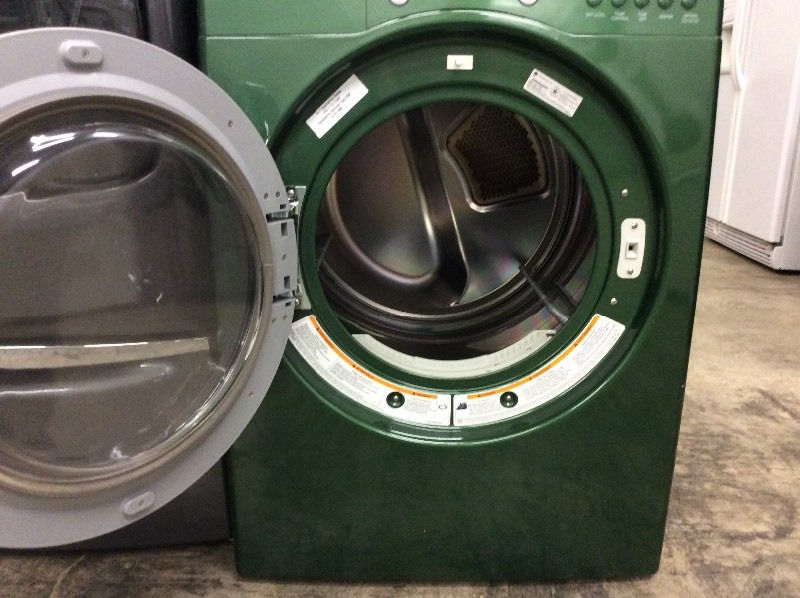 lot 34 image: LG Emerald Green Front Load Gas Dryer
