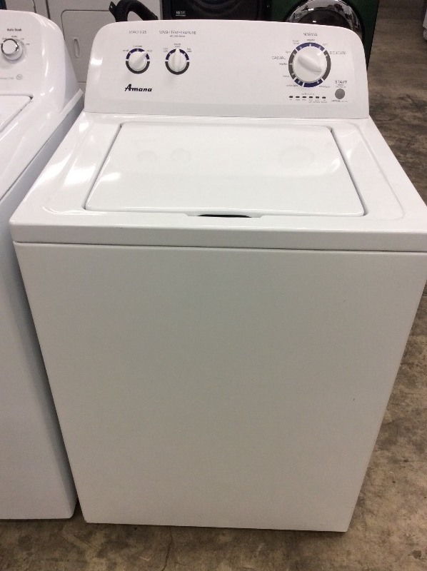 lot 18 image: Amana White Top Load Washer