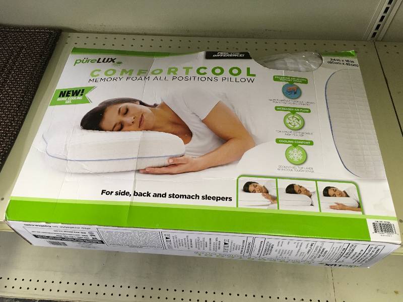 lot 340 image: Comfort Cool Pillow, Retail $29.99