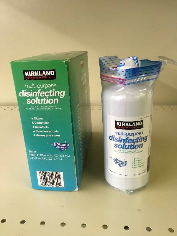 lot 316 image: Kirkland Solutions Contact Solution, Retail $19.98