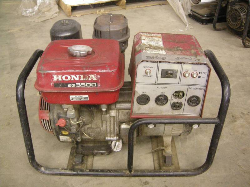 lot 23 image: Honda E63500 Generator