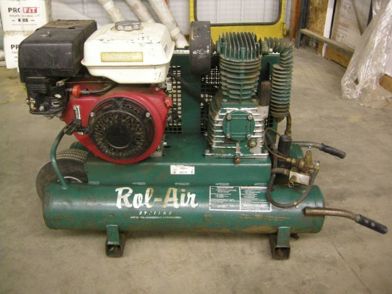 lot 46 image: Rol-AirHonda Jobsite Air Compressor