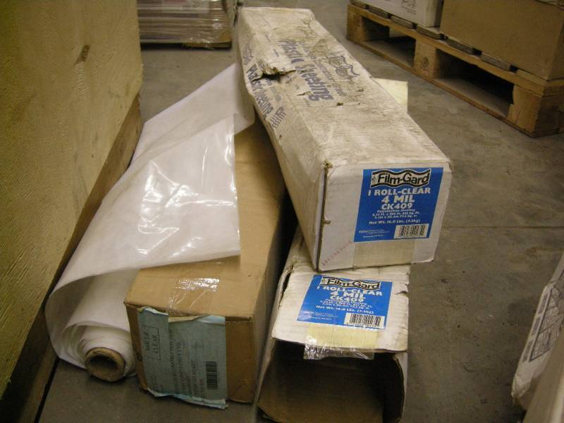 lot 99 image: 3 Rolls Plastic