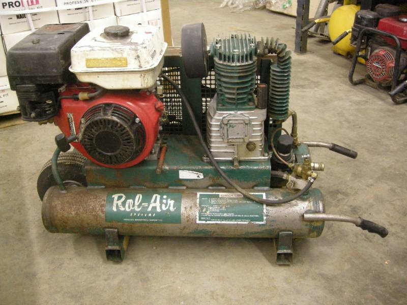 lot 164 image: Rol-Air Jobsite Air Compressor