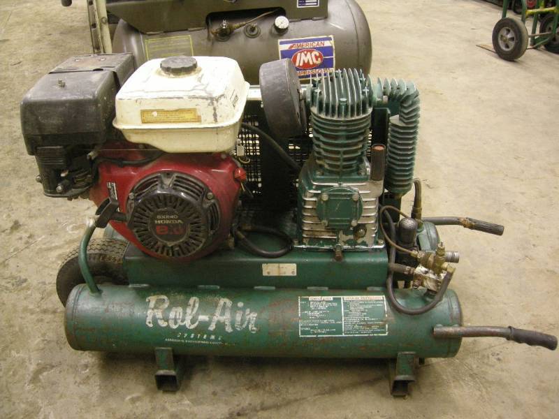 lot 201 image: Rol-Air Jobsite Air Compressor