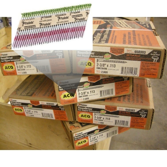 lot 162 image: 6 Boxes Paslode 2-38 x .113 Nails