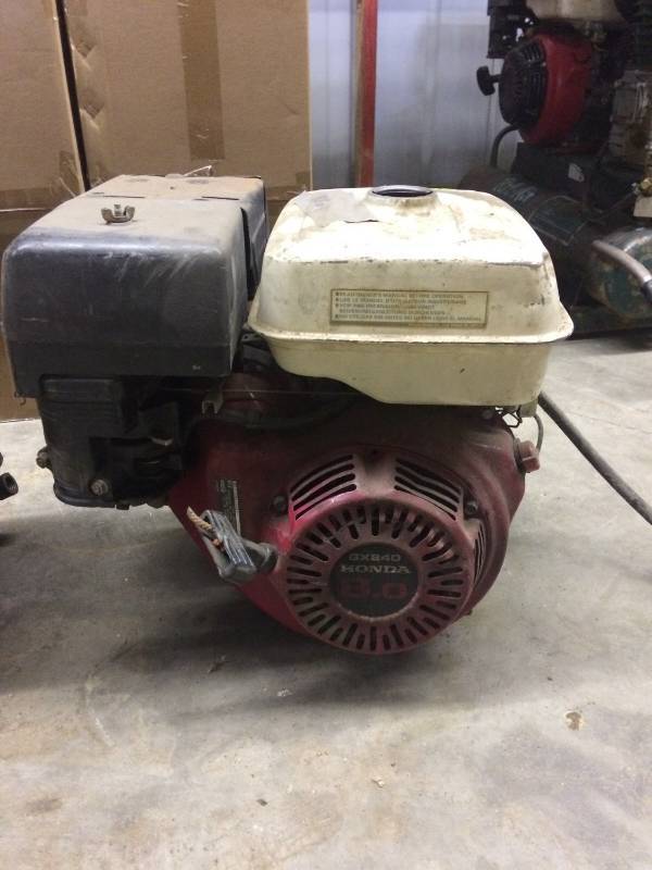 lot 150 image: 2 Honda Motors for Parts