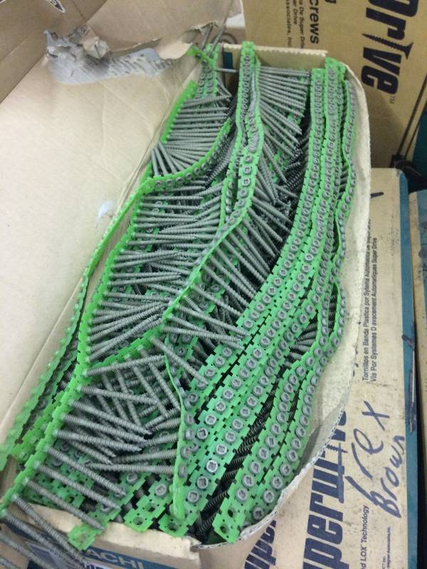 lot 148A image: 10 Boxes Hitachi SuperDrive Screws