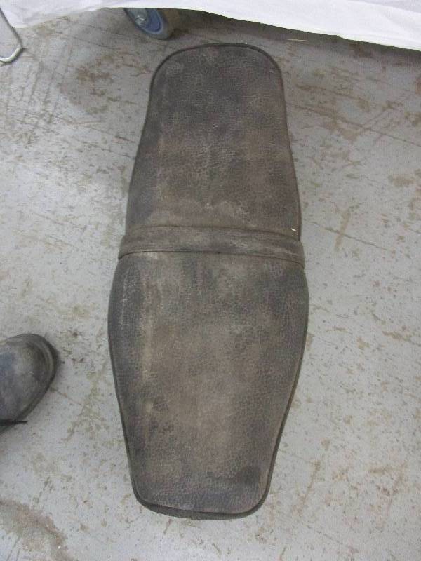 lot 51 image: Vintage Motorcylce Seat