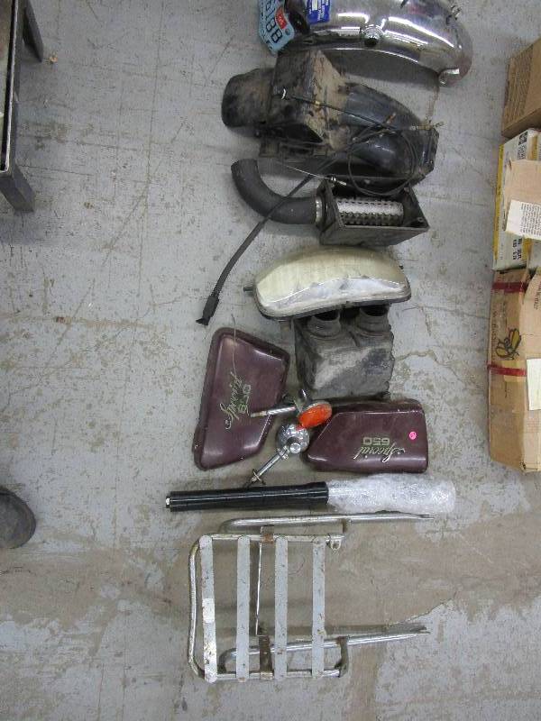 lot 57 image: Motorcycle Parts