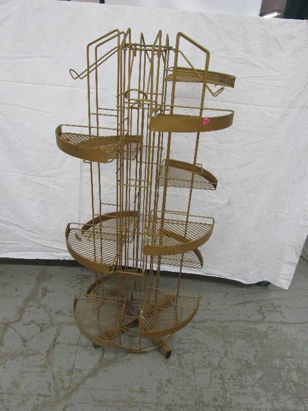 lot 73 image: Tiered Metal Rack - 54 H
