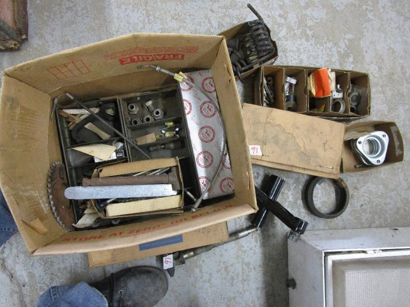 lot 97 image: NOS Snowmobile Parts - Some AMF & Some OMC