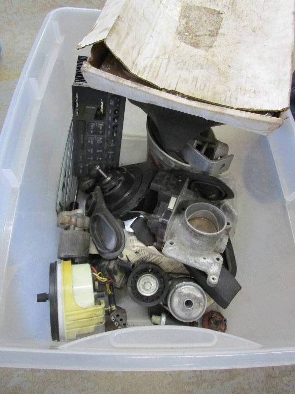 lot 102 image: Misc. Car Parts