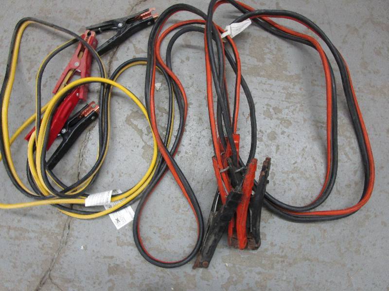 lot 120 image: Jumper Cables - 2 Sets