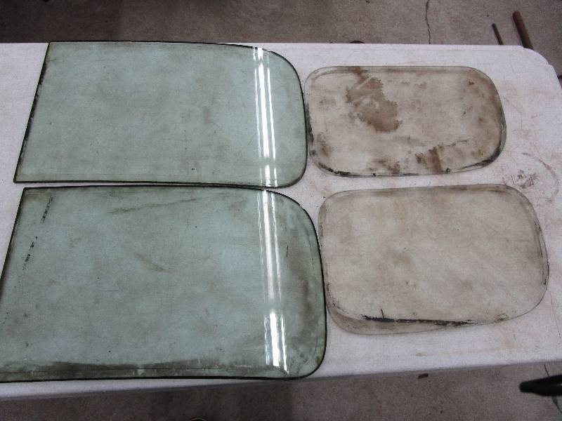 lot 130 image: Antique Vehicle Windows