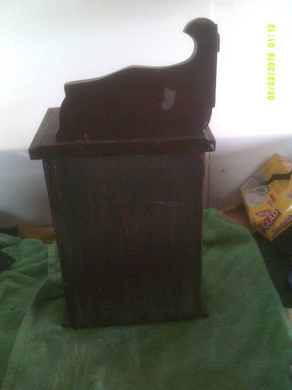 ANTIQUE SOLID WOOD SHELF