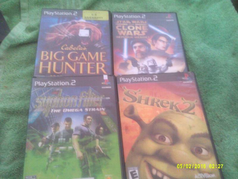 4 PLAY STATION GAMES
