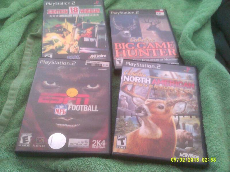 4 PLAY STATION 2 GAMES
