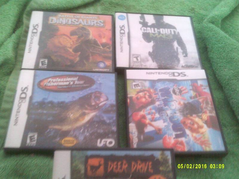 5 DS GAMES
