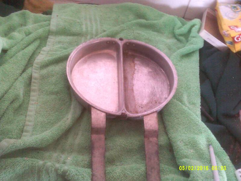 ANTIQUE WEAREVER OMLET PAN