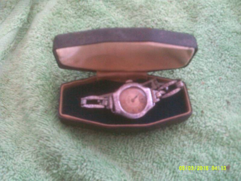 ANTIQUE WATCH AND CASE