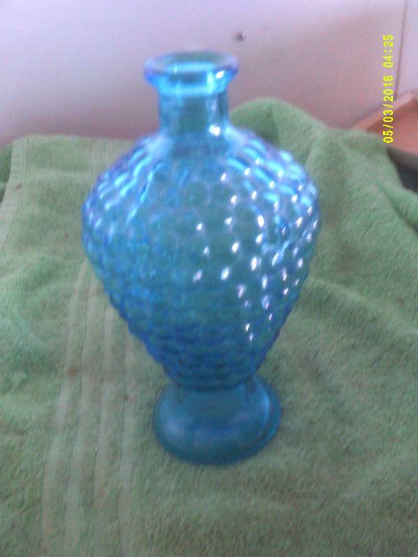 ANTIQUE BLUE DECANTER