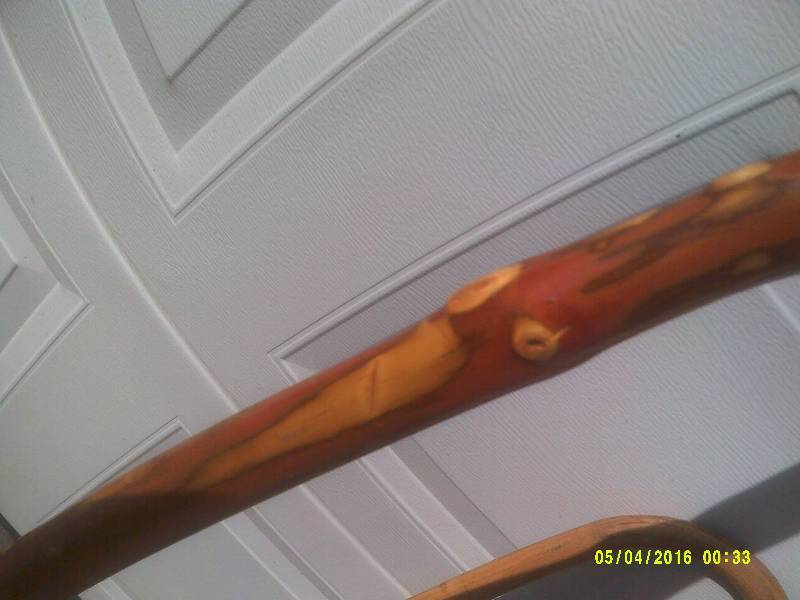 3 WOOD WALKING STICKS